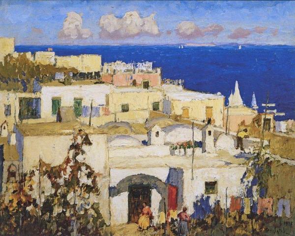 Konstantin Gorbatov The Blue Sea, Capri