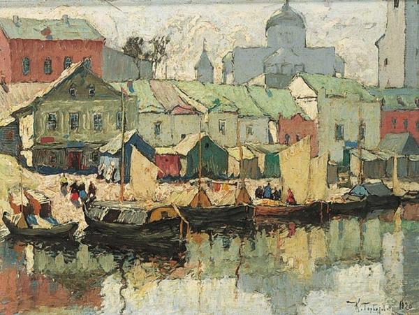 The Harbor by Konstantin Gorbatov