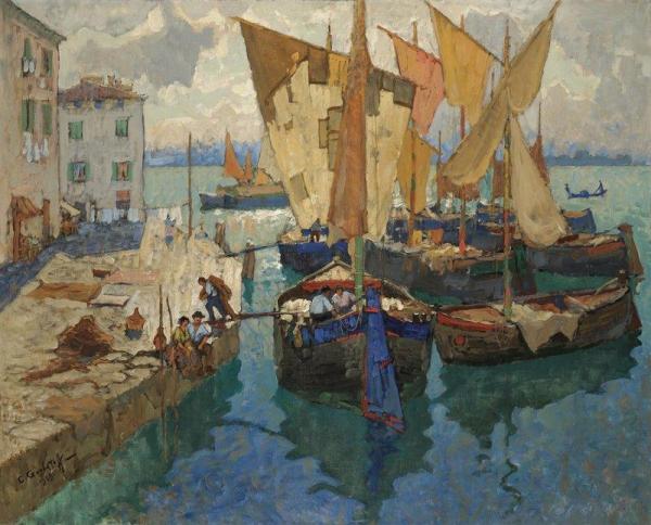 View Of Venice by Konstantin Gorbatov