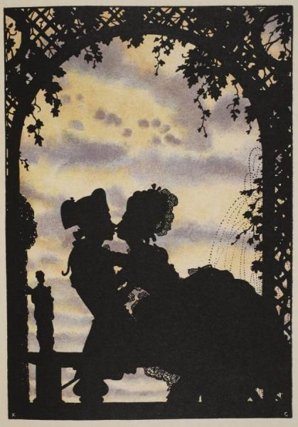 Book Of The Marquise. Illustration by Konstantin Somov