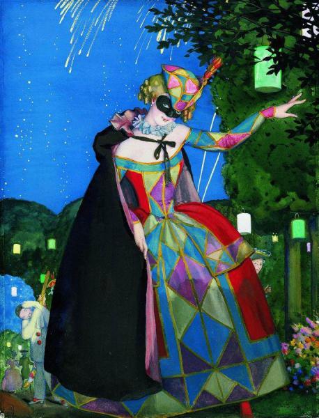 Columbine's Tongue by Konstantin Somov