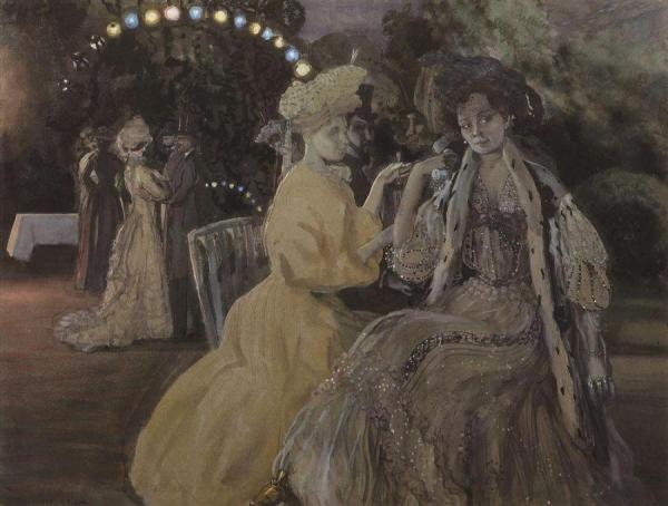 Courtesans by Konstantin Somov