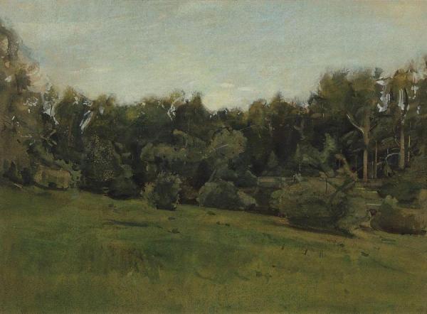 Edge Of The Forest. Ligovo by Konstantin Somov