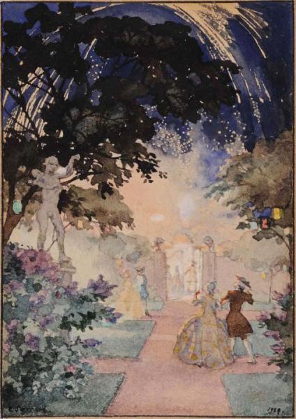 Fireworks by Konstantin Somov