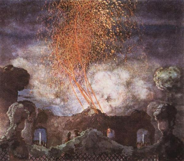 Fireworks by Konstantin Somov