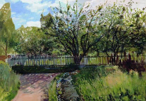 Garden by Konstantin Somov