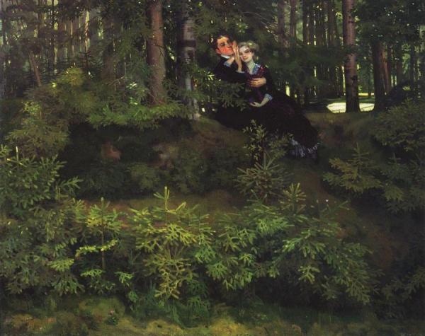 In The Forrest by Konstantin Somov
