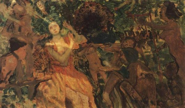 Ludmila In Chernomor's Garden by Konstantin Somov