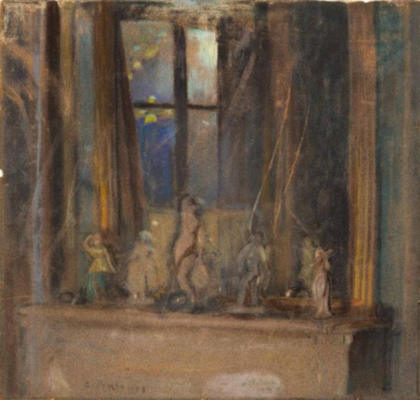 Mantelpiece by Konstantin Somov