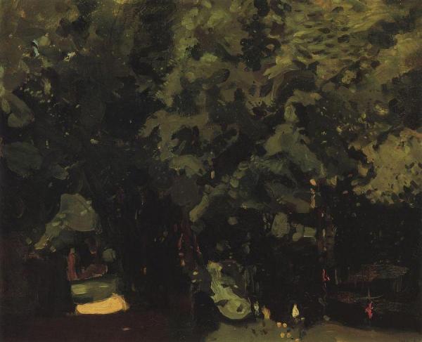 Park by Konstantin Somov