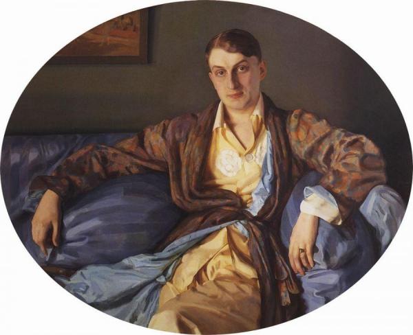 Konstantin Somov Portrait Of M. Lukyanov
