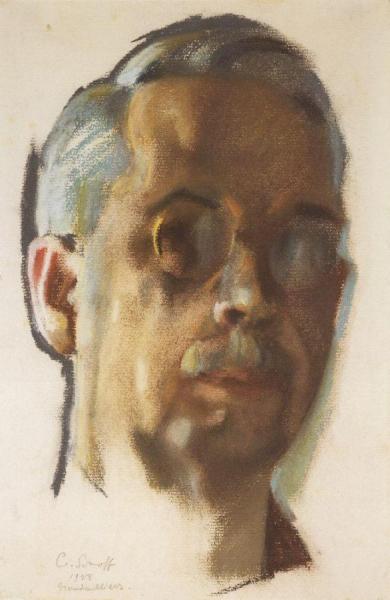 Self-portrait by Konstantin Somov