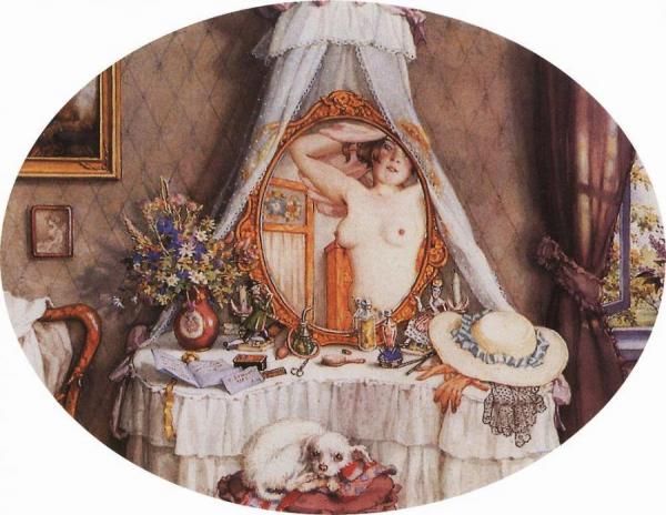 Summer Morning by Konstantin Somov