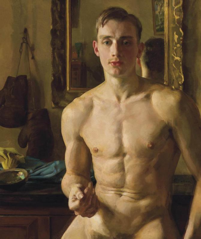 Konstantin Somov The Boxer