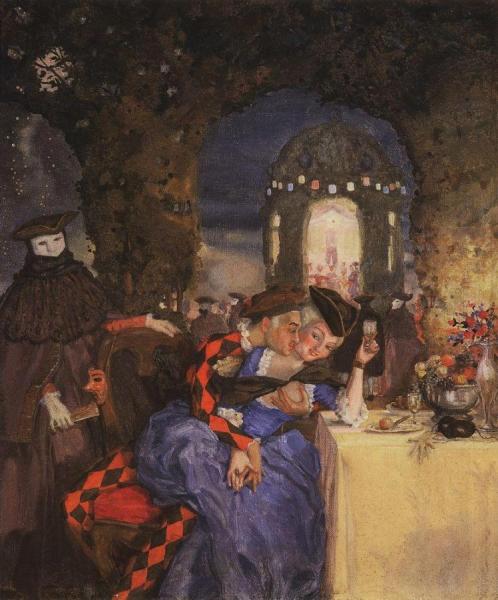 The Rendezvous by Konstantin Somov