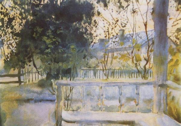 White Night. Sergievo by Konstantin Somov