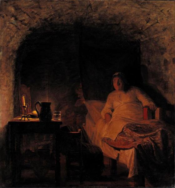 Leonora Christina In Prison by Kristian Zahrtmann Oil Painting Reproductions