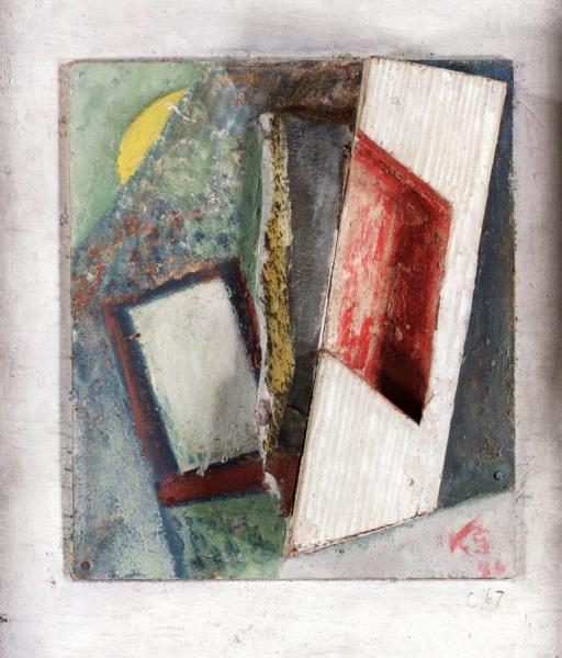 C67 Ancient Cave by Kurt Schwitters Oil Painting Reproductions