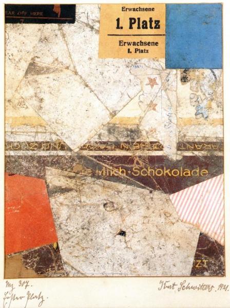 Mz. 307 by Kurt Schwitters