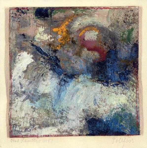 Polifoss by Kurt Schwitters Oil Painting Reproductions