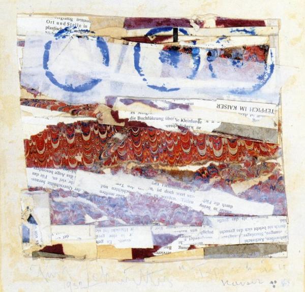 Teppich Im Kaiser by Kurt Schwitters