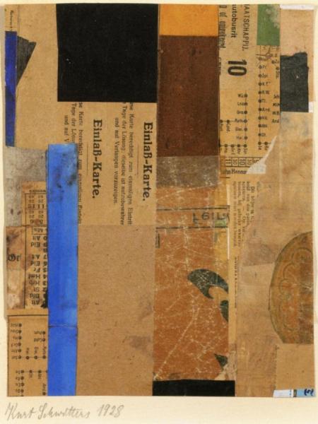 Untitled by Kurt Schwitters