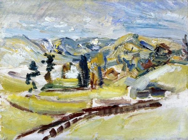 Without Title by Kurt Schwitters