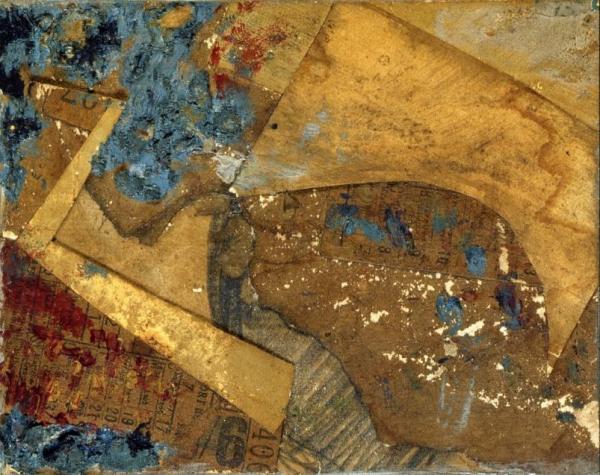 Without Title (406) Merzzeichmung by Kurt Schwitters