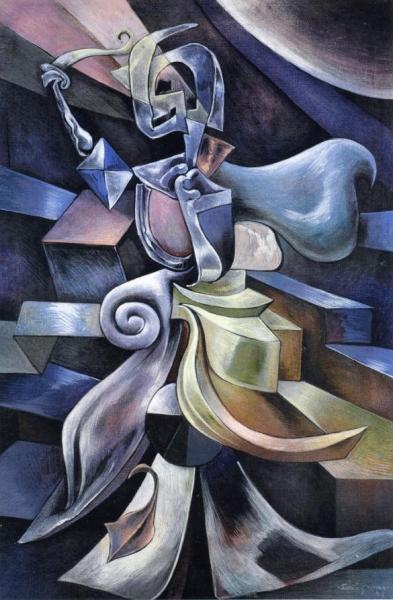 The Tragedian by Kurt Seligmann