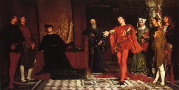 The Actors Before Hamlet by Ladislas Von Czachorski