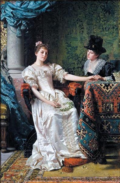 Wedding Wreath by Ladislas Von Czachorski