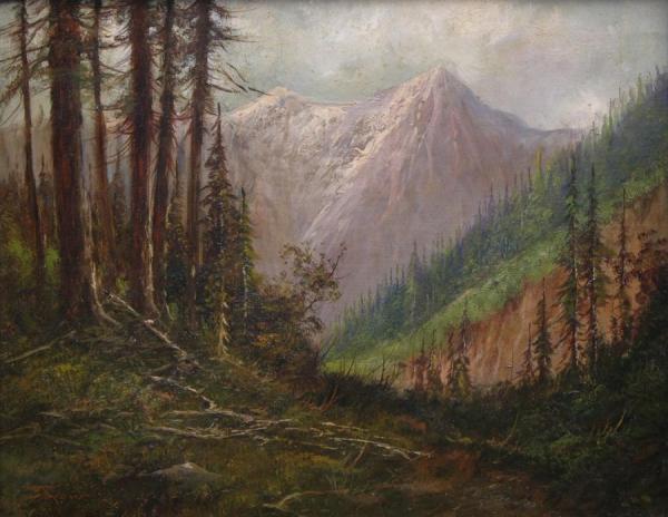 A Tyrolean Landscape by Laszlo Neogrady Oil Painting Reproductions