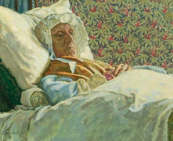 The Artist's Mother by Laura Sylvia Gosse Oil Painting Reproductions