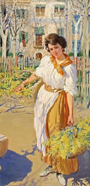 Mujer by Laureano Barrau