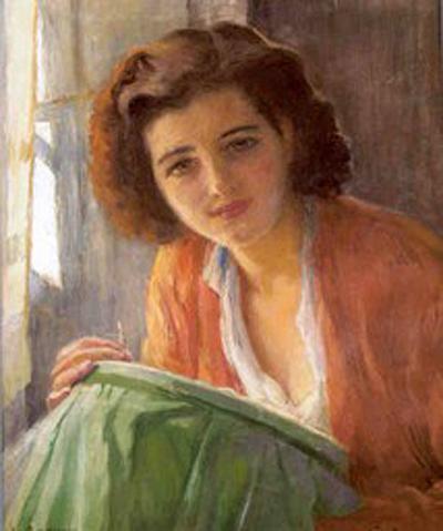 Retrato De Mujer by Laureano Barrau