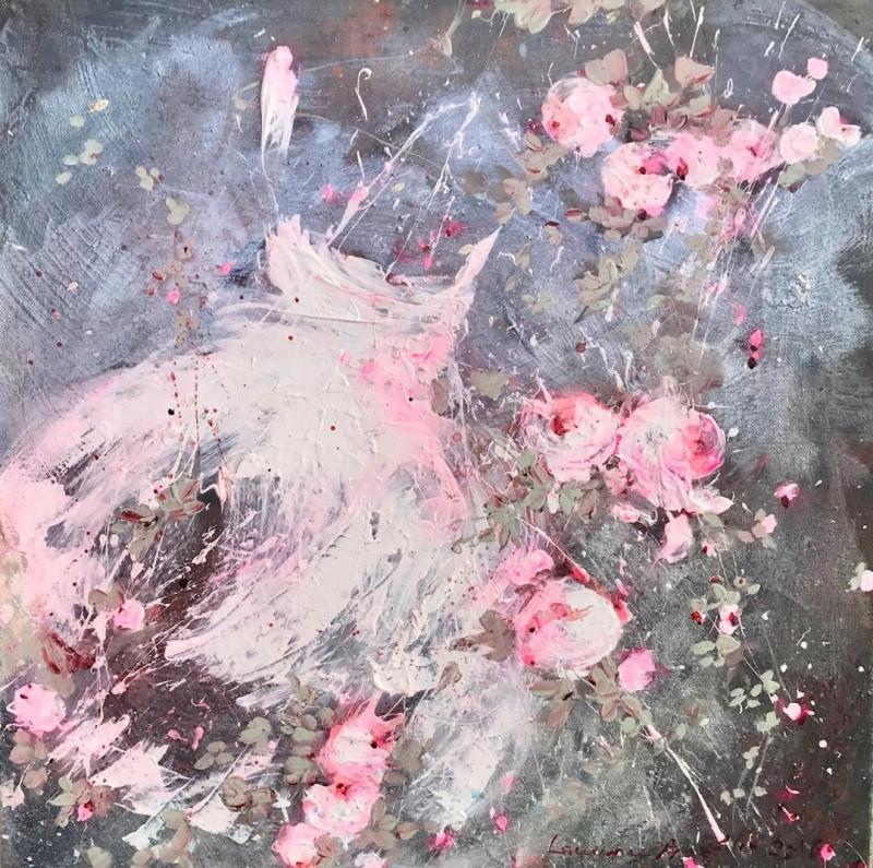 Dress And Roses, 2018 by Laurence Amélie Oil Painting Reproductions