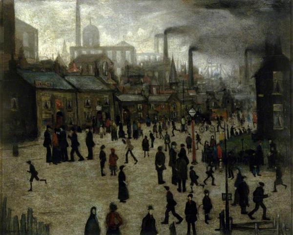 A Manufacturing Town by Laurence Lowry