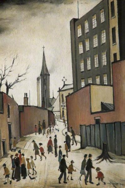 Albion Mill by Laurence Lowry