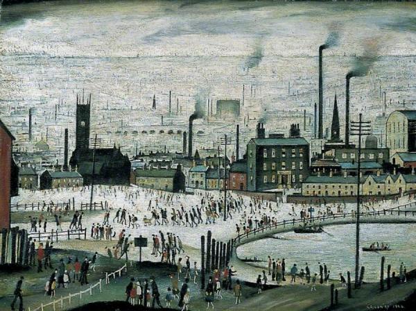An Industrial Town by Laurence Lowry