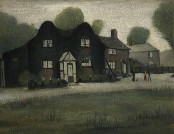 An Old Farm by Laurence Lowry