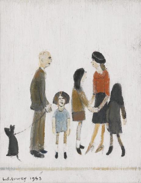 Family Group by Laurence Lowry