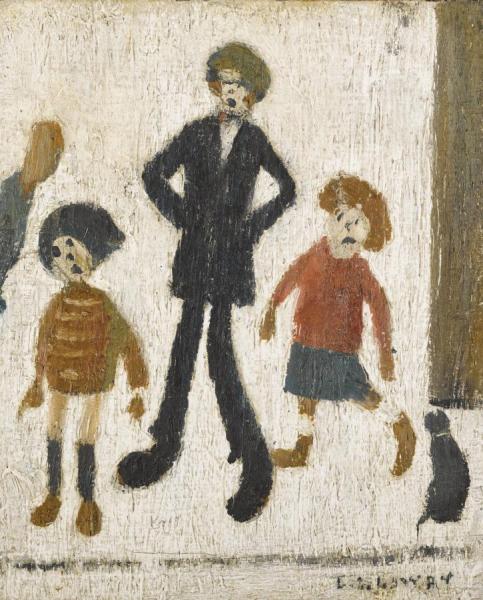 People by Laurence Lowry