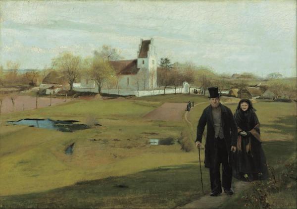 Mogenstrup Church by Laurits Andersen Ring