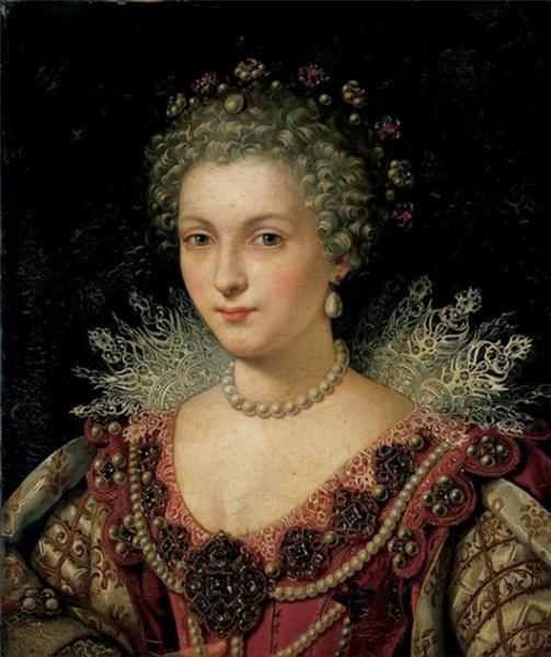 Portrait Of Gabrielle D'estrées by Lavinia Fontana