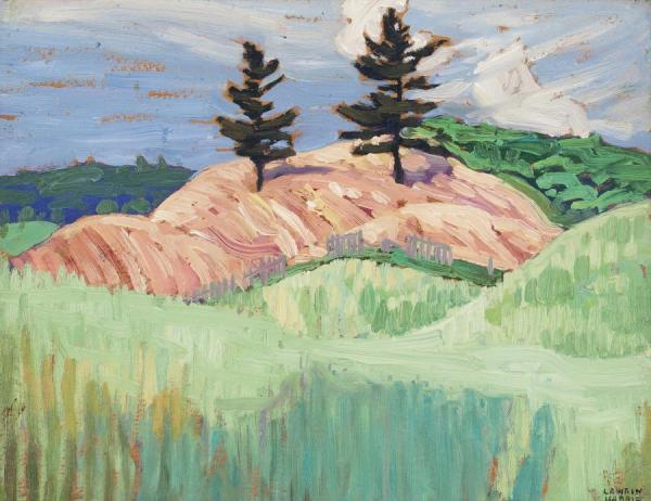 Sketch - Above Aurora, Ont. by Lawren Stewart Harris