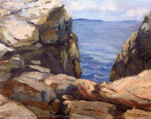 Coastal Inlet by Lawton S. Parker Oil Painting Reproductions