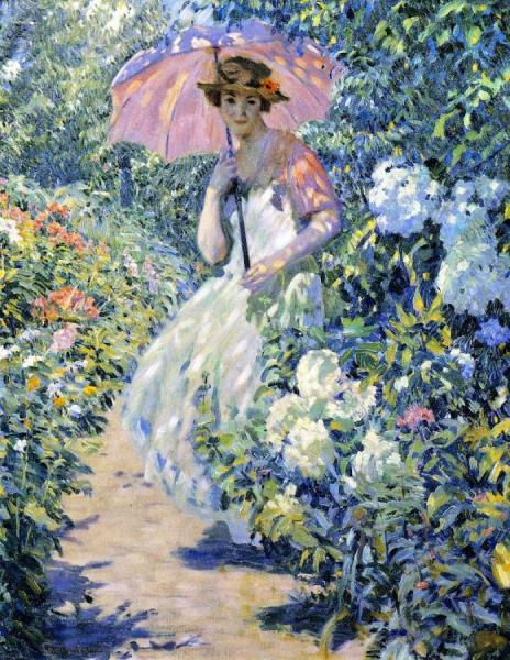 Spring Blossoms by Lawton S. Parker Oil Painting Reproductions