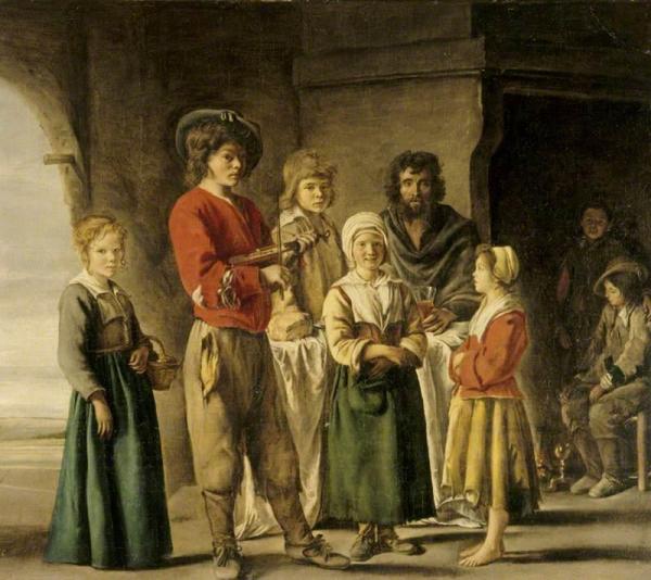 A Peasant Family by Le Nain Brothers