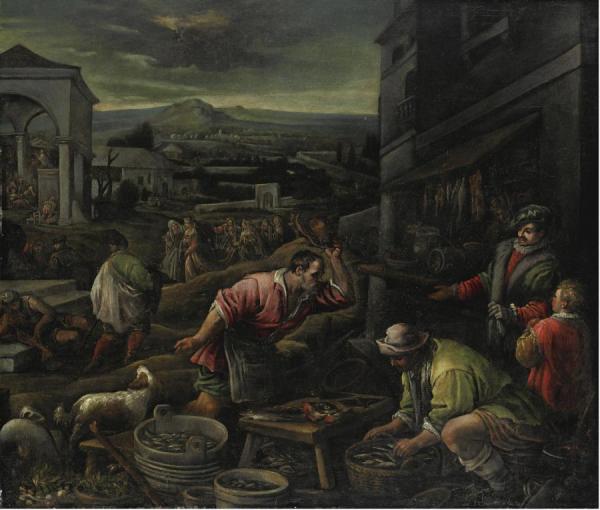 Fish Market by Leandro Bassano