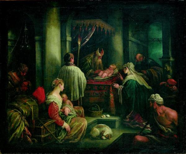 The Circumcision by Leandro Bassano